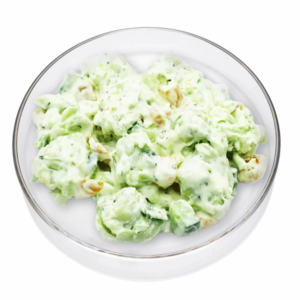 Bild zeigt den Tortellinisalat in einer Glasschale